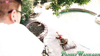 Step-Daughter's First Time - Big Dick Stepdad Destroys Virgin Teen