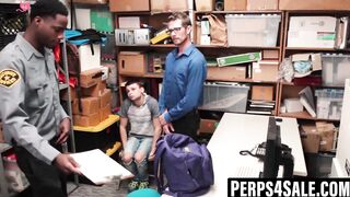 White Twink's Anal Destruction - BDSM Roleplay with Bear