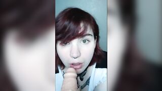 chubby takes penis like a perfect women POV