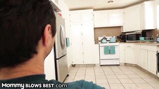 My Dancer Step-Cougar Really Knows How To Suck Dick -