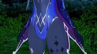 Genshin Impact - Sex with the Magic Astronomer Mona (Real