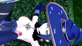Genshin Impact - Sex with the Magic Astronomer Mona (Real