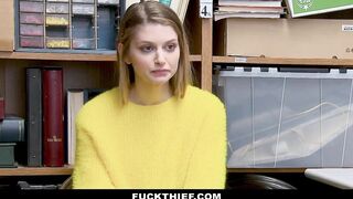 Big Titted 18 Yo Humiliated For Shoplifting