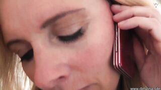 Cuckold - Plowed the blond old vagina