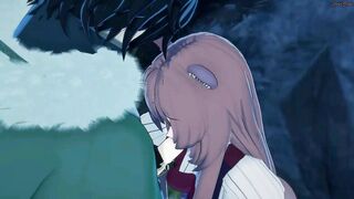 Raphtalia porn video – Raphtalia titty fucks Naofumi and gets a facial, gets banged!