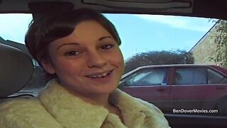 British 19yr Katy wants penis up her butt