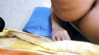 Freaky bimbos finger fuck her butt