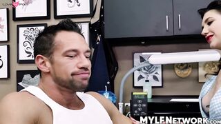 Tattoo Vixens Unleashed #3 - Babes Get Nasty With Huge Dicks