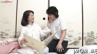 Mature MILF kaori namiki - Asian cougar fucked hard by stud in POV