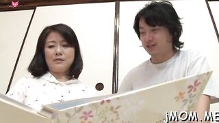 Mature MILF kaori namiki - Asian cougar fucked hard by stud in POV