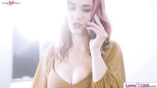 Sexy Petite Blonde Teen Poses In Lingere And Gets Fucked Hard By Hunk - Erin Electra