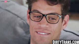Ass-Fucking Teacher Tutoring Student - Anal Sex with Older Man
