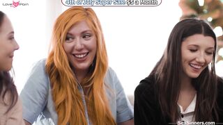 Busty Mentor Shows Younger Girl How To Lick And Suck Like A Pro