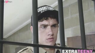 Escaped Prisoner's Hot memory - Sex in Jail Cell with Guard
