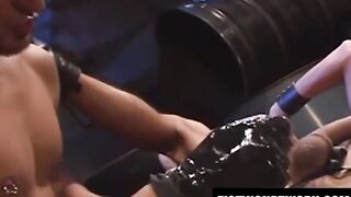 Foot Worship - Mattheiu Parris Dominates Derek Hanes With His Feet