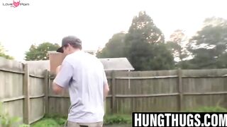 HornyLex's BackYard Sexcapade - Outdoor Orgy with Big Dick Porno Stars