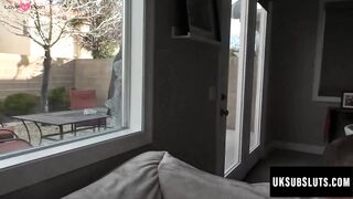 UK Sub Slut Passionate Anal Threesome with Hot Milf & Hunk