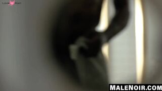 Black Bad Boy Ravishes White Guy in Hardcore Anal Threesome