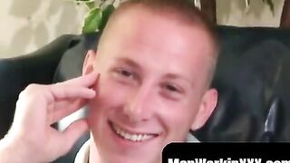 Chris Hunt's Muscular Body & Big Dick Show Off For The Camera