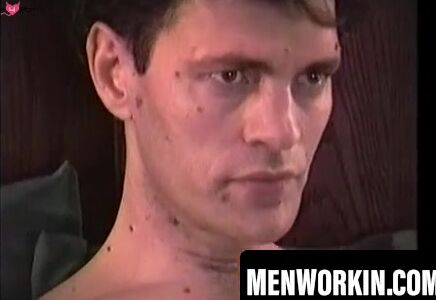 Hairy Twinks Solo Stroke Session - Close-Up View of Young Hunk's Dick