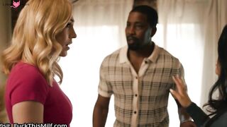 Exotic Dancer Sara Sarhari & Pornstar Lily Labeau Share Bed in Hot Lesbian Scene