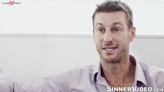 Melissa StrattON - Step-Sister's Panties Get Wet From Her Stepson Fingering & Fucking