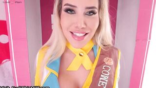 Magic Makes Two Hot Blondes' Dreams of Each Other come true in this Lesbian Threesome