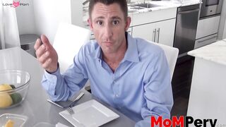 Blond Milf Gives Stepson A Wild Ride On Her Back While Husband Watches