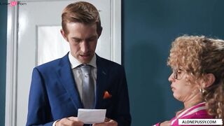 Principal's Daughter Gets Fucked Hard - Step-Dad Creeps On Teenage Student