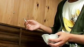 Curvy Cutie Riding A Monster Dick While Smoking Hot Cuban Cigars