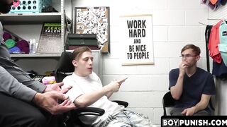 Boypunch.Com - Intense Spanking And Anal Fisting For Teenage Twink By Older Men