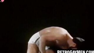 Vintage Hunk Stripping Down For Solo Session - Old-Young Couple