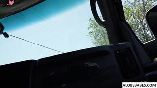 Vaness Marie's Quick Interview on Bus - Funny & Engaging Personality Revealed