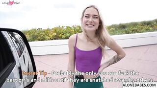 Petite Blondie Thea Summers Gets Picked Up And Fucked Hard - Naughty America