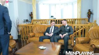 Daddy's Boy Surprise Fuck With Hot Stud - Older Man Fucks Young Twink