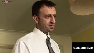 Blond Mature Mom Throat-fucked & Facialed in Hardcore POV