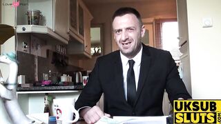 UK Subsluts - Spitting Domination Session With Hot British Babe