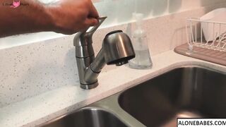 Alina Lopez's Sexual Adventure - Hot Blonde Babe Fucks Her Way Through A Plumbing Job
