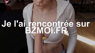 French Milf Swallows Big Dick in POV - French Maman Fais Le Suc