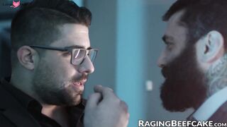Rough & Raw - Bear Daddy Fucks Twink in Rear-Entry Anal Action