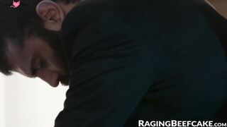 Rough & Raw - Bear Daddy Fucks Twink in Rear-Entry Anal Action
