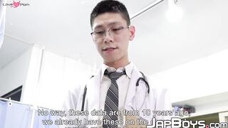Intern Doctor's Exam Room Fucks Patient - Old Man Gets Bare Backed By Young Hottie