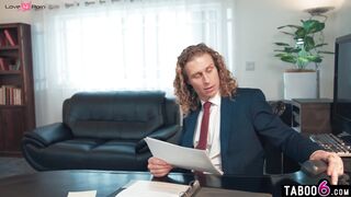 Threesome Fever - Office Babes Share Boss's Big Dick