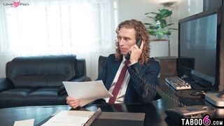 Threesome Fever - Office Babes Share Boss's Big Dick