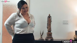 Threesome Fever - Office Babes Share Boss's Big Dick
