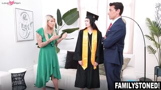 Step-Daughter's Hot memory - Stepfather Gets A Surprise Blowjob And Fuck
