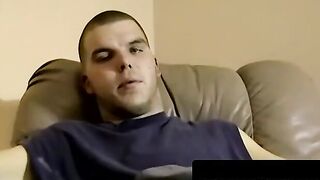 Stud Billy's Sweaty Bedroom Jerk Session - Hot & Dirty