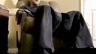 Stud Billy's Sweaty Bedroom Jerk Session - Hot & Dirty