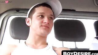 Twinks Ride And Share A Load Of Hot Semen" or "Stranger Fucks My Ass While I Jerk Off!