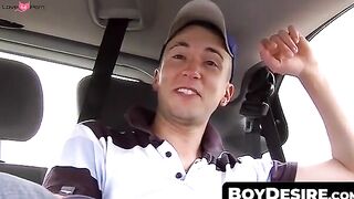 Twinks Ride And Share A Load Of Hot Semen" or "Stranger Fucks My Ass While I Jerk Off!